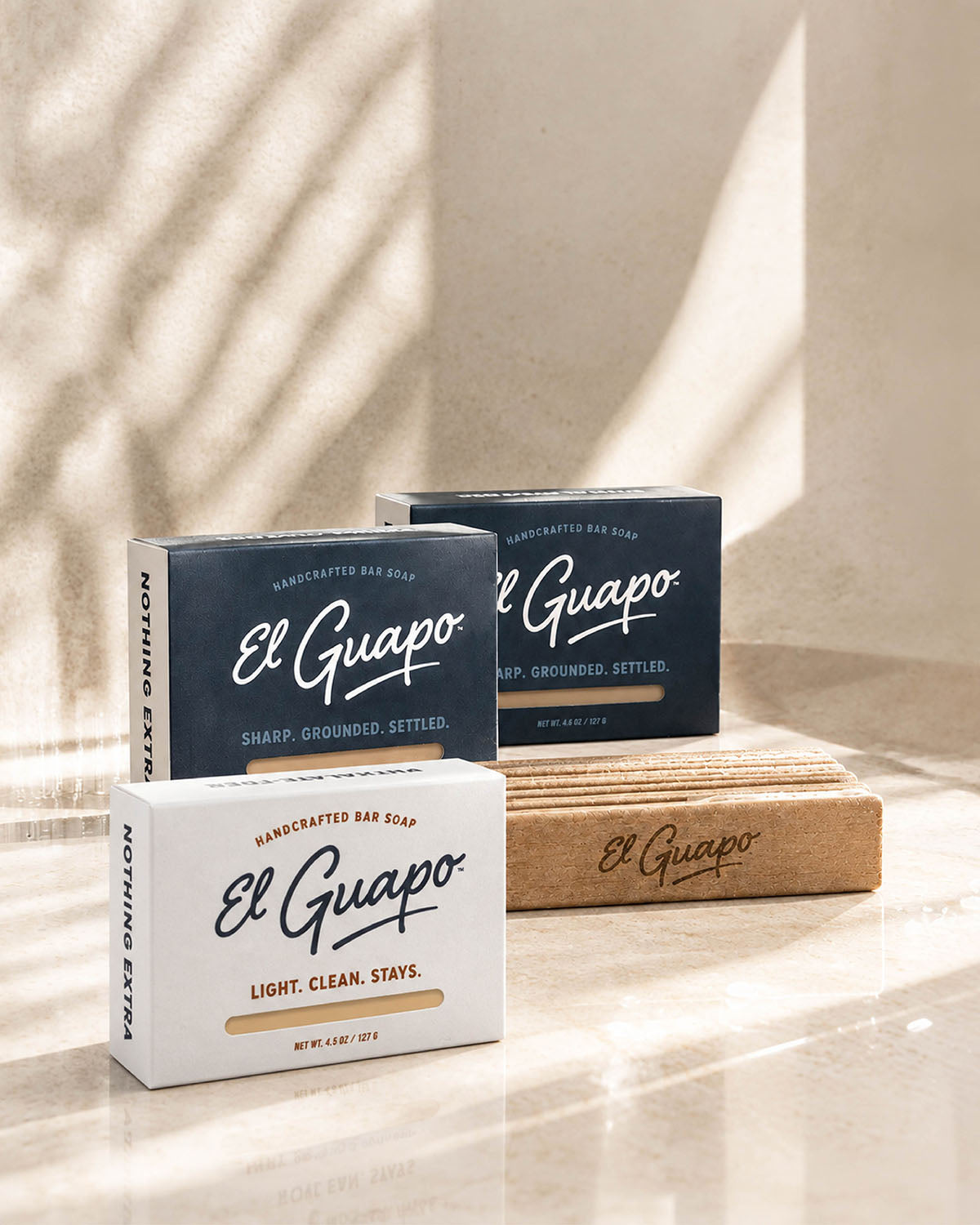 3 Handcrafted Soap Bars + Free Soap Dish + Free Shipping